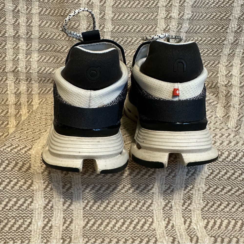 On Cloud Cloudnova Cloudtec Shoes Black White Siz… - image 4